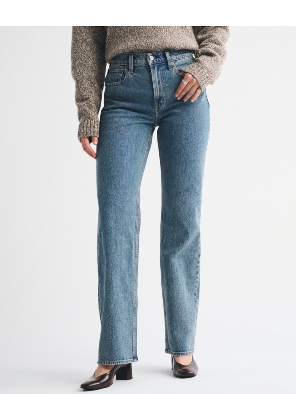 Abercrombie & Fitch High Rise 90s Relaxed Jean
